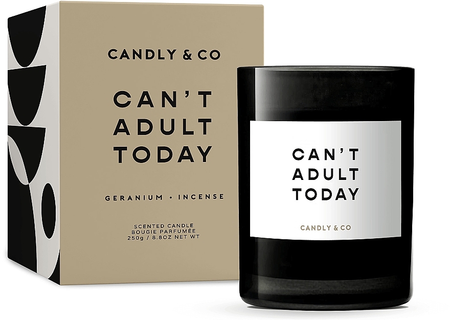 Duftkerze - Candly & Co No.1 Can’t Adult Today — Bild N1