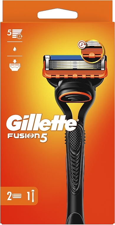 Rasierer mit 2 Ersatzklingen - Gillette Fusion 5 — Foto N7
