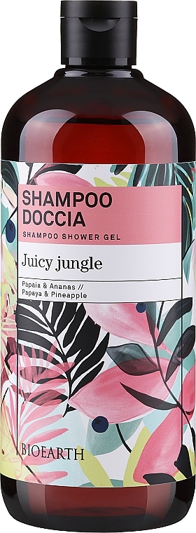 Shampoo-Duschgel Juicy Jungle - Bioearth Juicy Jungle Shampoo Shower Gel — Bild N1