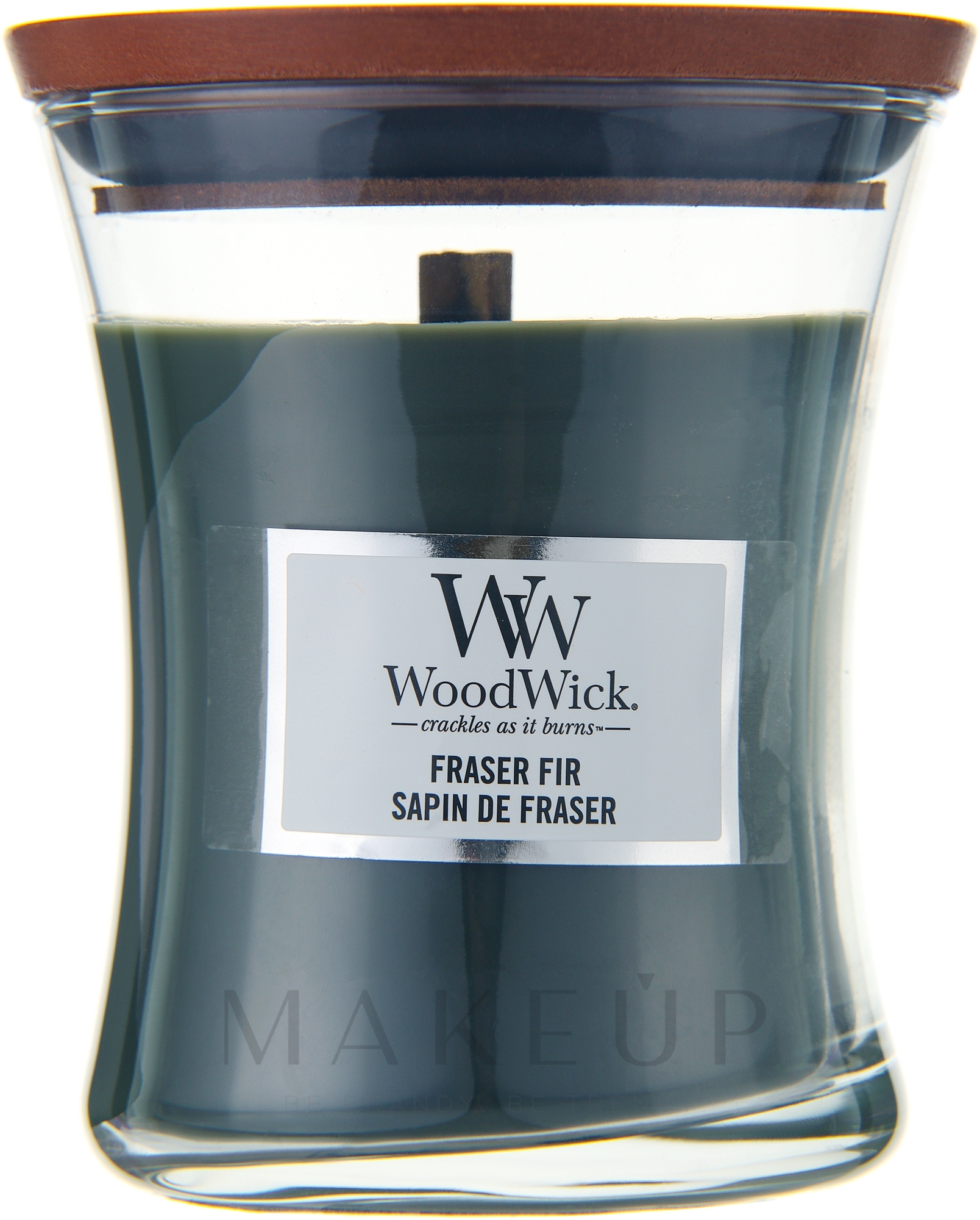 Duftkerze im Glas Frasier Fir - WoodWick Hourglass Candle Frasier Fir — Bild 275 g