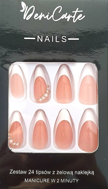 Mandelförmige Nagelspitzen, 24 St. - Deni Carte Nails 9935 — Bild N1