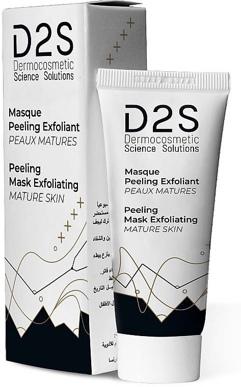 Peeling-Gesichtsmaske - D2S Anti Ageing Peeling Mask Exfoliatin  — Bild N1