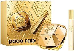 Paco Rabanne Lady Million - Duftset (Eau de Parfum 50ml + Eau de Parfum Mini 10ml)  — Bild N1
