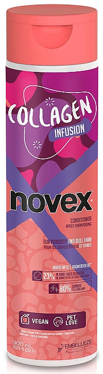 Feuchtigkeitsspendende Haarspülung für mehr Volumen - Novex Collagen Infusion Conditioner — Bild N1