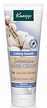 Düfte, Parfümerie und Kosmetik Pflegende Handcreme mit Baumwollmilchextrakt und Sheabutter - Kneipp Cottony Smooth Intensive Hand Cream