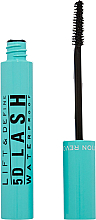 Wasserfeste Wimperntusche - Makeup Revolution 5D Lash Waterproof Mascara — Bild N1