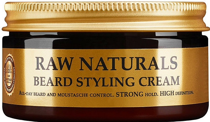 Definierende Bart- und Schnurrbartcreme Starker Halt - Recipe For Men RAW Naturals Beard Styling Cream — Bild N1