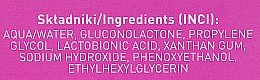 Glättendes Gesichtspeeling mit 10% Lactobionsäure und Gluconolacton gegen Rötungen - Bandi Medical Expert Anti Rouge Acid Peel — Bild N2