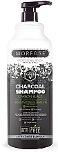 Düfte, Parfümerie und Kosmetik Shampoo mit Aktivkohle für graues Haar - Morfose Charcoal Carbon Shampoo