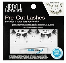 Düfte, Parfümerie und Kosmetik Künstliche Wimpern 900 mit Wimpernkleber - Ardell Pre-Cut Lashes 900