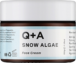 Düfte, Parfümerie und Kosmetik Gesichtscreme mit Schneealgen - Q+A Snow Algae Intensiv Face Cream