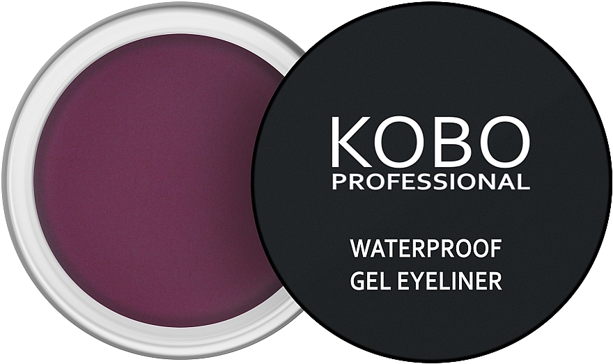 Wasserfester Eyeliner - Kobo Professional Waterproof Gel Eyeliner — Bild N1