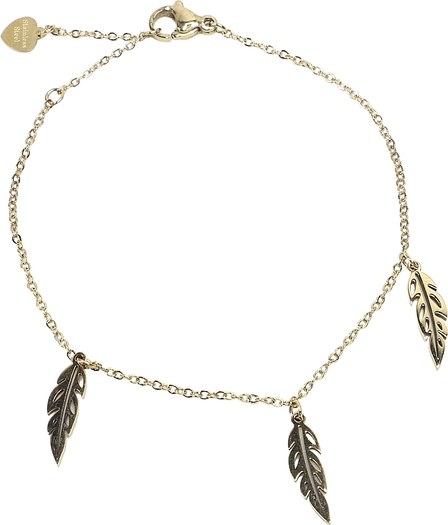 Armband für Damen Gefieder golden - Lolita Accessories — Bild N1