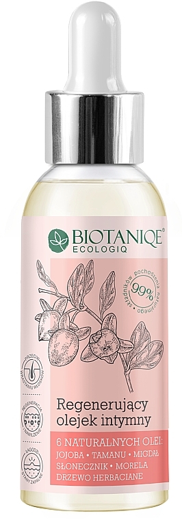 Regenerierendes Öl für die Intimpflege - Biotaniqe Ecologiq Regenerating Intimate Oil — Bild N1