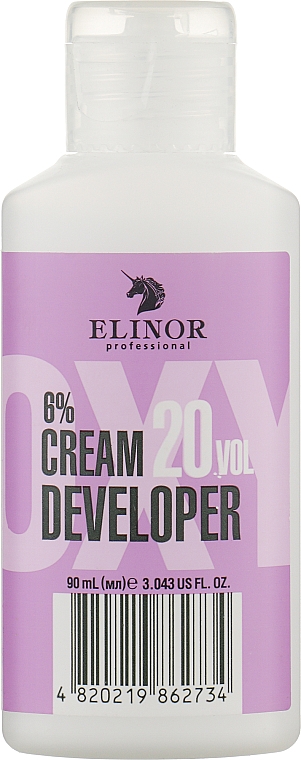 Creme-Oxidationsmittel 6% - Elinor Cream Developer — Bild N1