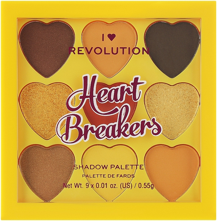 Lidschattenpalette - I Heart Revolution Heart Breakers Eyeshadow Palette — Bild N2