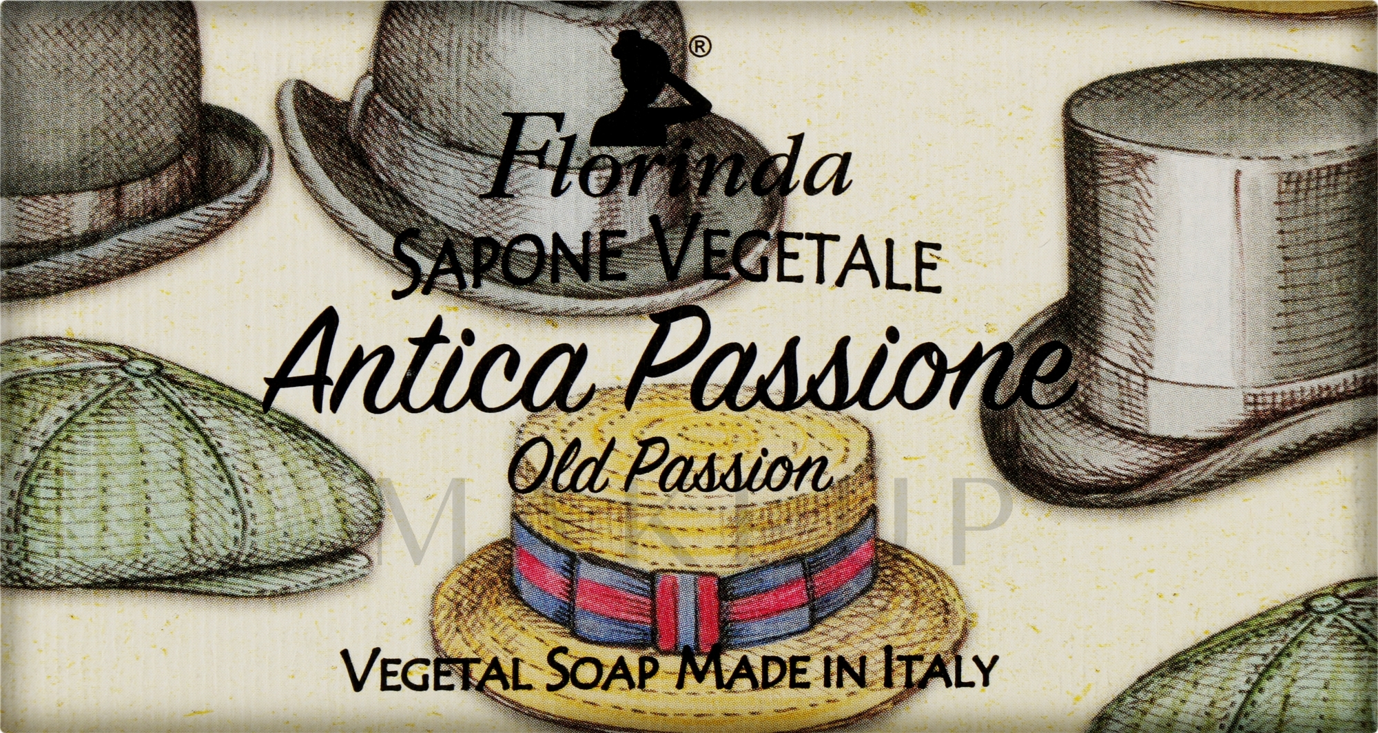 Handgemachte Naturseife Old Passion - Florinda Vintage Old Passione Soap — Bild 100 g