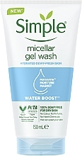 Mizellares Reinigungsgel - Simple Water Boost Micellar Gel Wash — Bild N1