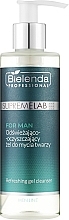 Erfrischendes Waschgel für Männer - Bielenda Professional SupremeLab For Men Refreshing Gel Cleanser — Bild N1