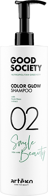 Tiefenreinigendes Shampoo - Artego Good Society Color Glow 02 Shampoo — Bild N2