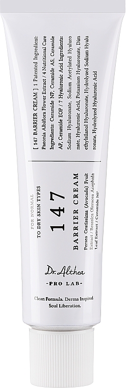 Beruhigende Gesichtscreme mit Azulen - Dr. Althea Pro Lab Azulene 147HA Intensive Soothing Cream — Bild N1