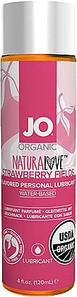 Gleitmittel auf Wasserbasis - System Jo Organic Strawberry — Bild N1