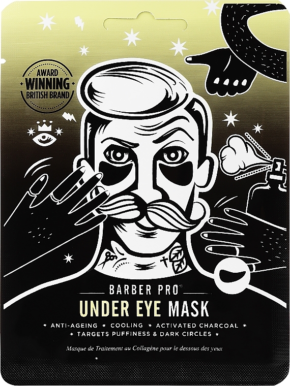 Augenpatches für Männer - BarberPro Under Eye Mask — Bild N1