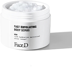 Körperpeeling - FaceD Fast Exfoliating Body Scrub — Bild N2