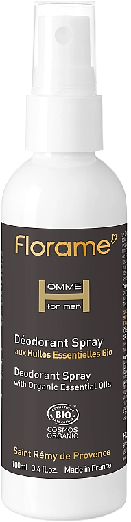 Deodorant-Spray - Florame Homme Deodorant Spray — Bild N1