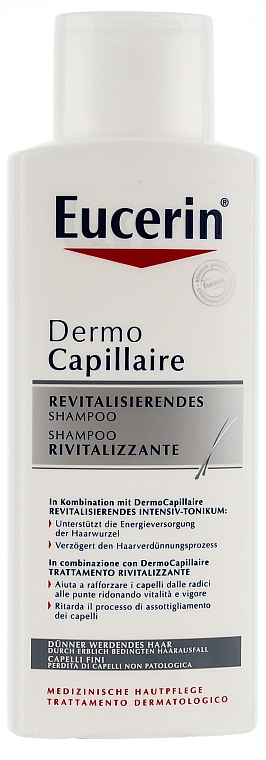 Revitalisierendes Shampoo gegen Haarausfall für dünner werdendes Haar - Eucerin DermoCapillaire Re-Vitalizing Shampoo — Bild N2