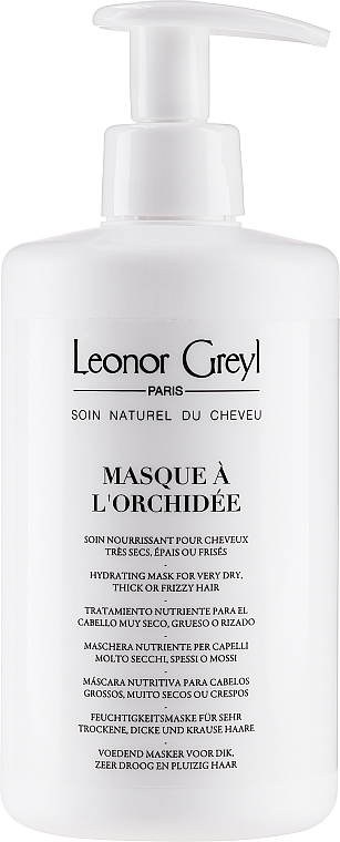 Nährende Maske für sehr trockenes und krauses Haar mit Orchidee - Leonor Greyl Masque a L'orchidee — Bild N3