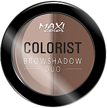 Düfte, Parfümerie und Kosmetik Augenbrauenschatten - Maxi Color Colorist Browshadow Duo