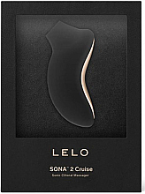 Schallwellen-Klitoris-Stimulator schwarz - Lelo Sona 2 Cruise Black — Bild N1