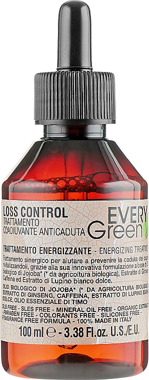 Energetisierende Lotion gegen Haarausfall - EveryGreen Loss Control Energizing Treatment — Bild N1