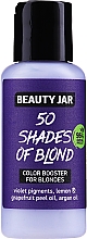 Düfte, Parfümerie und Kosmetik Feuchtigkeitsspendender farbschützender Booster für blondes Haar mit Arganöl und Violettpigmenten - Beauty Jar 50 Shades Of Blond Color Booster
