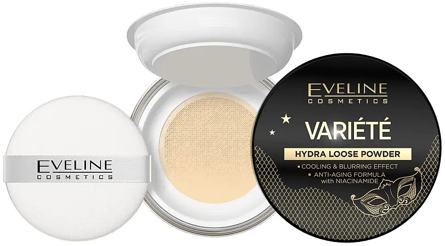 Loses Kühlpulver - Eveline Cosmetics Variete Hydra Loose Powder — Bild N1