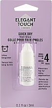 Düfte, Parfümerie und Kosmetik Schützender Nagelkleber - Elegant Touch 4 Second Proctective Nail Glue Clear