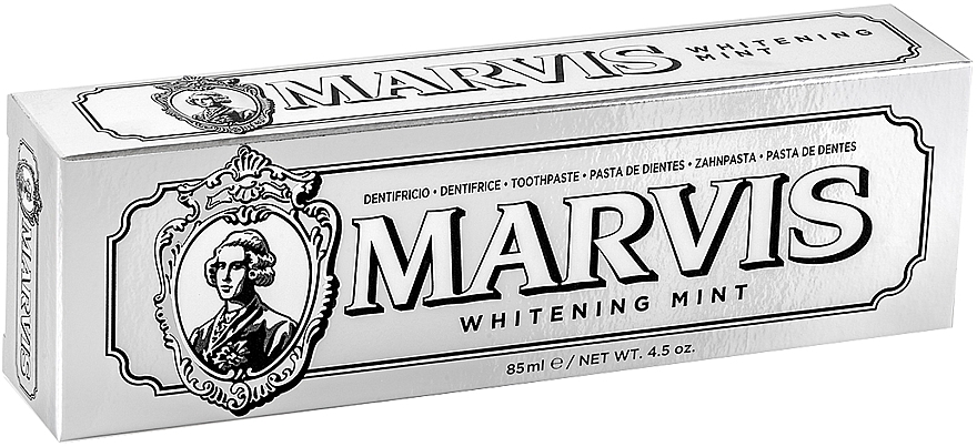 Aufhellende Zahnpasta für Raucher - Marvis Whitening Mint — Bild N5