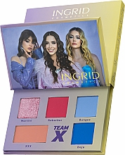 Lidschatten-Palette - Ingrid Cosmetics Team X Second Chance Eyeshadow Palette — Bild N1