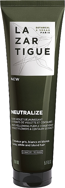 Conditioner zur Neutralisierung des Gelbstichs - Lazartigue Neutralize Anti-Yellowing Purple Conditioner — Bild N1