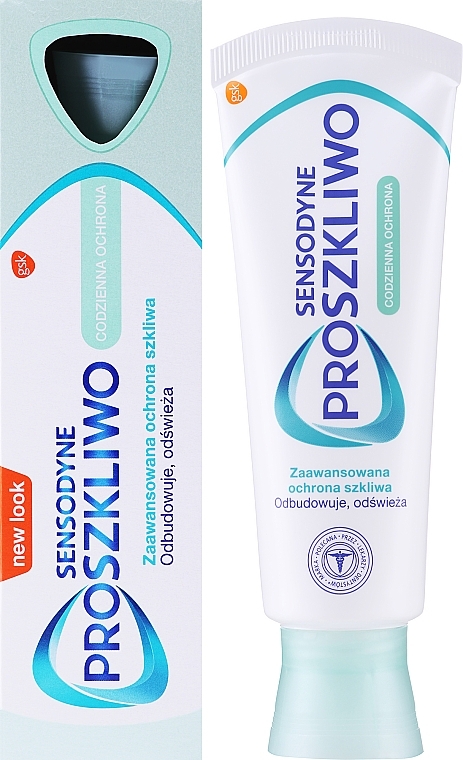 Tägliche Zahnpasta zur Stärkung und Härtung vom Zahnschmelz Pronamel Daily Protection - Sensodyne Pronamel  — Bild N2