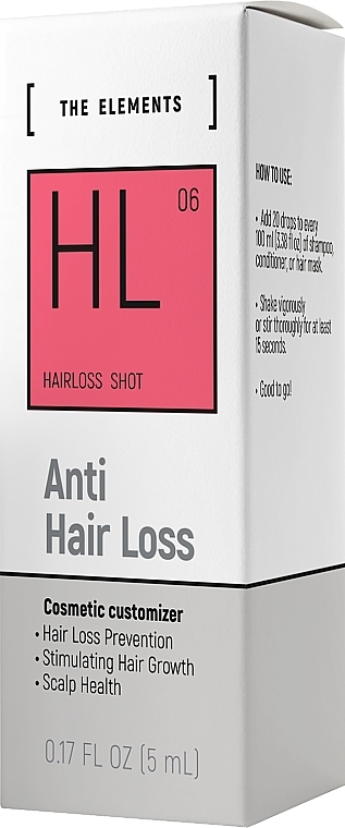 Komplex gegen Haarausfall  - Pharma Group Laboratories The Elements Anti Hair Loss  — Bild N2