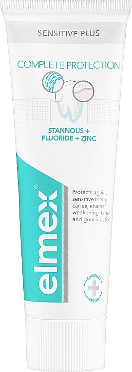 Zahnpasta - Elmex Sensitive Plus Toothpaste — Bild N1