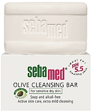 Düfte, Parfümerie und Kosmetik Seife mit Olivenöl und Panthenol - Sebamed Olive Cleansing Bar