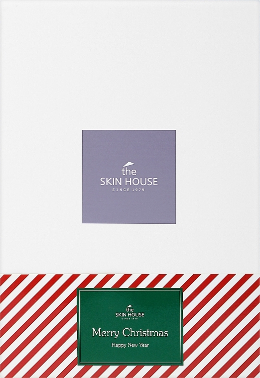Gesichtspflegeset - The Skin House Wrinkle System Gift Set (Gesichtsessenz 50ml + Gesichtscreme 50ml + Gesichtsschaum 120ml) — Bild N1