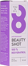 Düfte, Parfümerie und Kosmetik Gesichtsserum mit extra starkem Antioxidans - You & Oil Serum Facial N8 Antioxidante Natural Vegano Resveratrol Beauty Shot