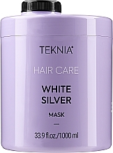 Aufhellende Maske für blondes und weißes Haar - Lakme Teknia White Silver Mask — Bild N2