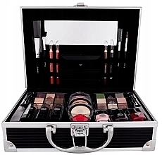 Düfte, Parfümerie und Kosmetik Beautycase - Cosmetic 2K All About Beauty Train Case Black