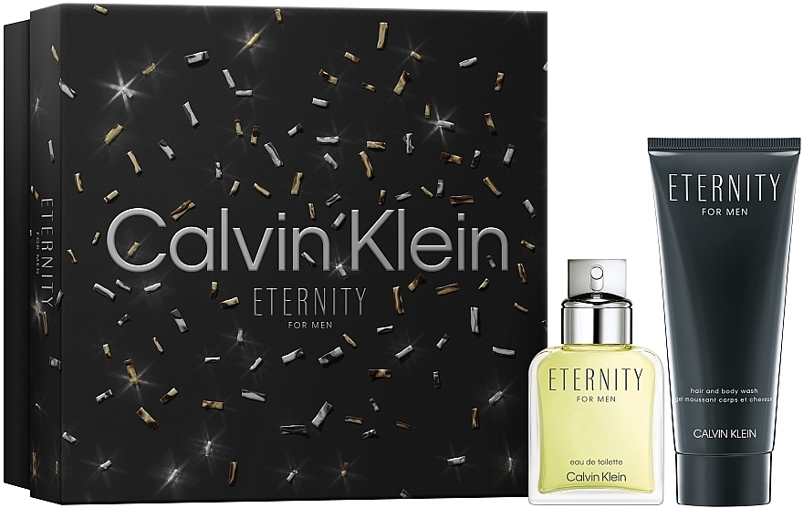 Calvin Klein Eternity For Men - Duftset (Eau de Toilette 50ml + Duschgel 100ml) — Bild N1