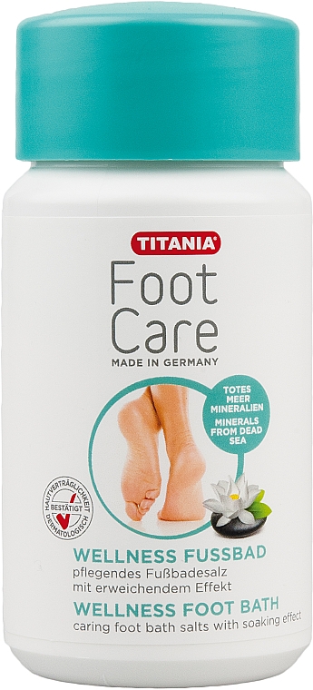 Pflegendes und weichmachendes Fußbadesalz - Titania Wellness Foot Bath — Bild N1